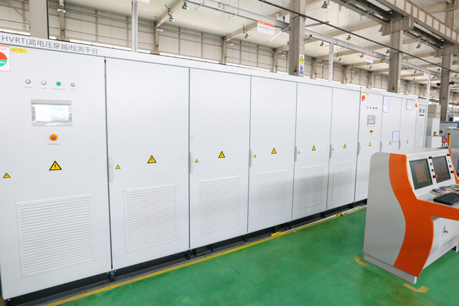 图：500kW高低电压穿越测试平台